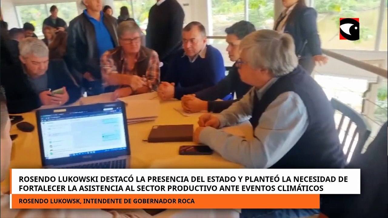 Rosendo Lukowski pidió fortalecer la asistencia al sector productivo ante eventos climáticos