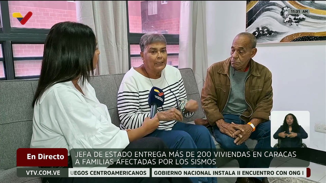 Ejecutivo nacional entrega más de 200 viviendas a familias afectada por sismos