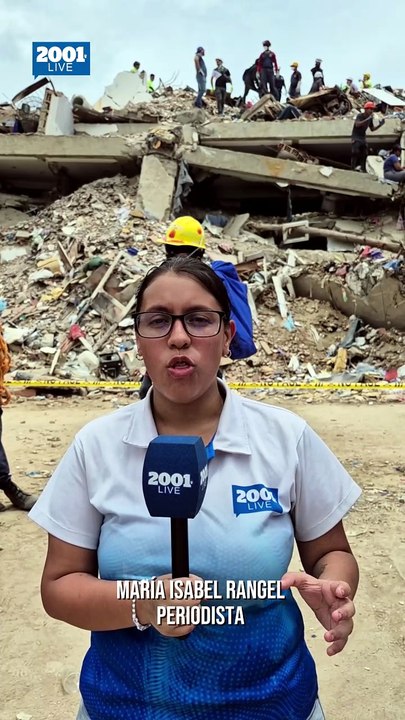 Rescatistas tienen la esperanza de encontrar a personas con vida en La Guaira