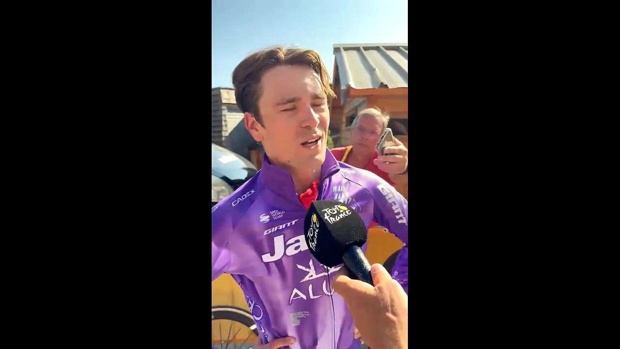 Tour de France 2026 - Mauro Schmid, encore deuxième : "Je suis plus heureux qu'hier"