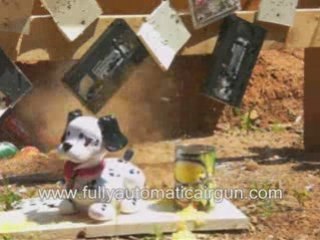 Fully automatic pellet and BB machinegun