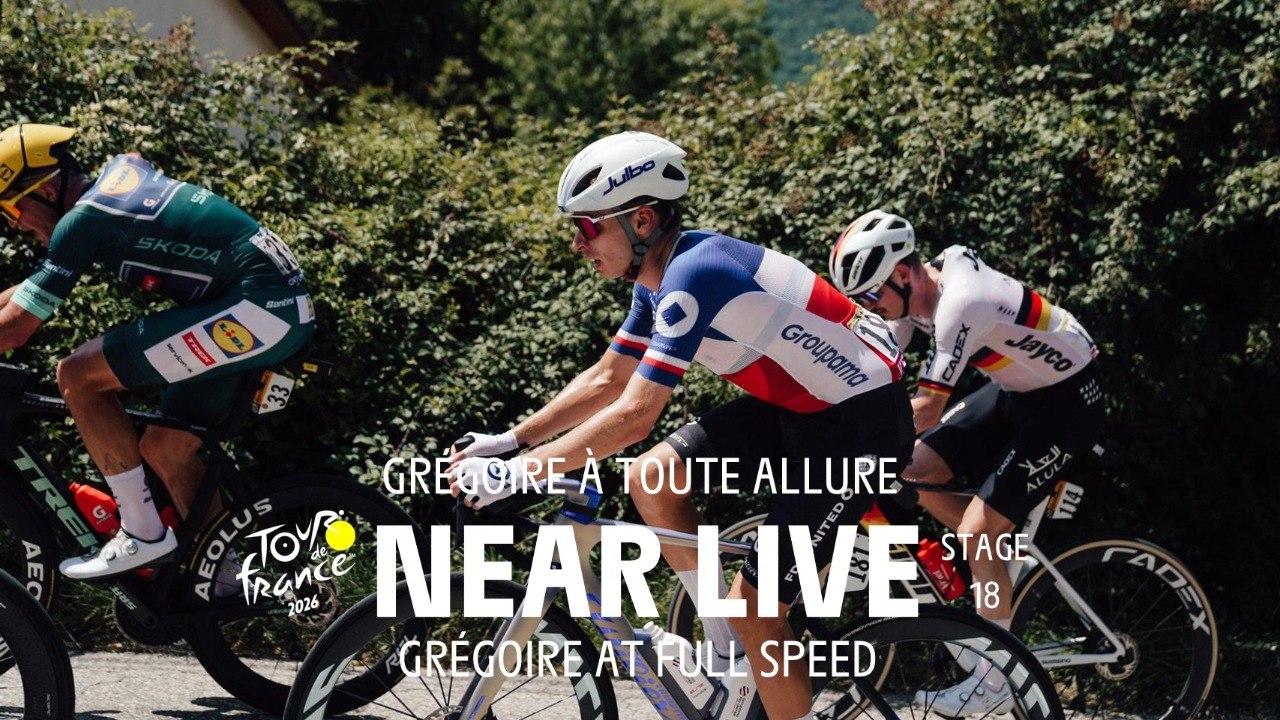 Grégoire at full speed - Stage 18
