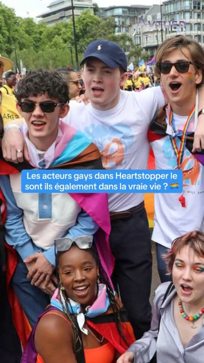 Les acteurs gays dans Heartstopper le sont ils dans la vraie vie ? #heartstopper #gay #lgbt