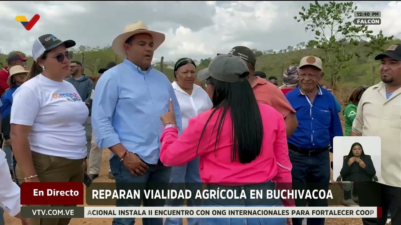 20 km de vialidad agrícola es rehabilitado para garantizar movilidad productiva en Falcón