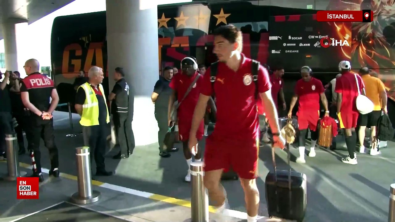 Galatasaray Avusturya'ya gitti