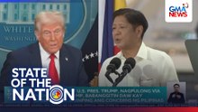 Pres. Marcos at U.S. Pres. Trump, nagpulong via phone call | SONA