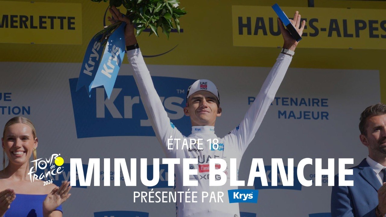 Tour de France 2026 - Stage 18 Krys White Jersey Minute
