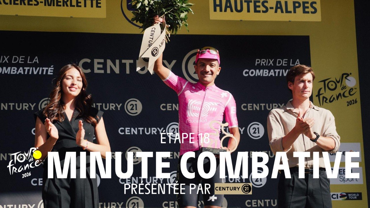 Tour de France 2026 - Stage 18 Century 21 most aggressive rider minute