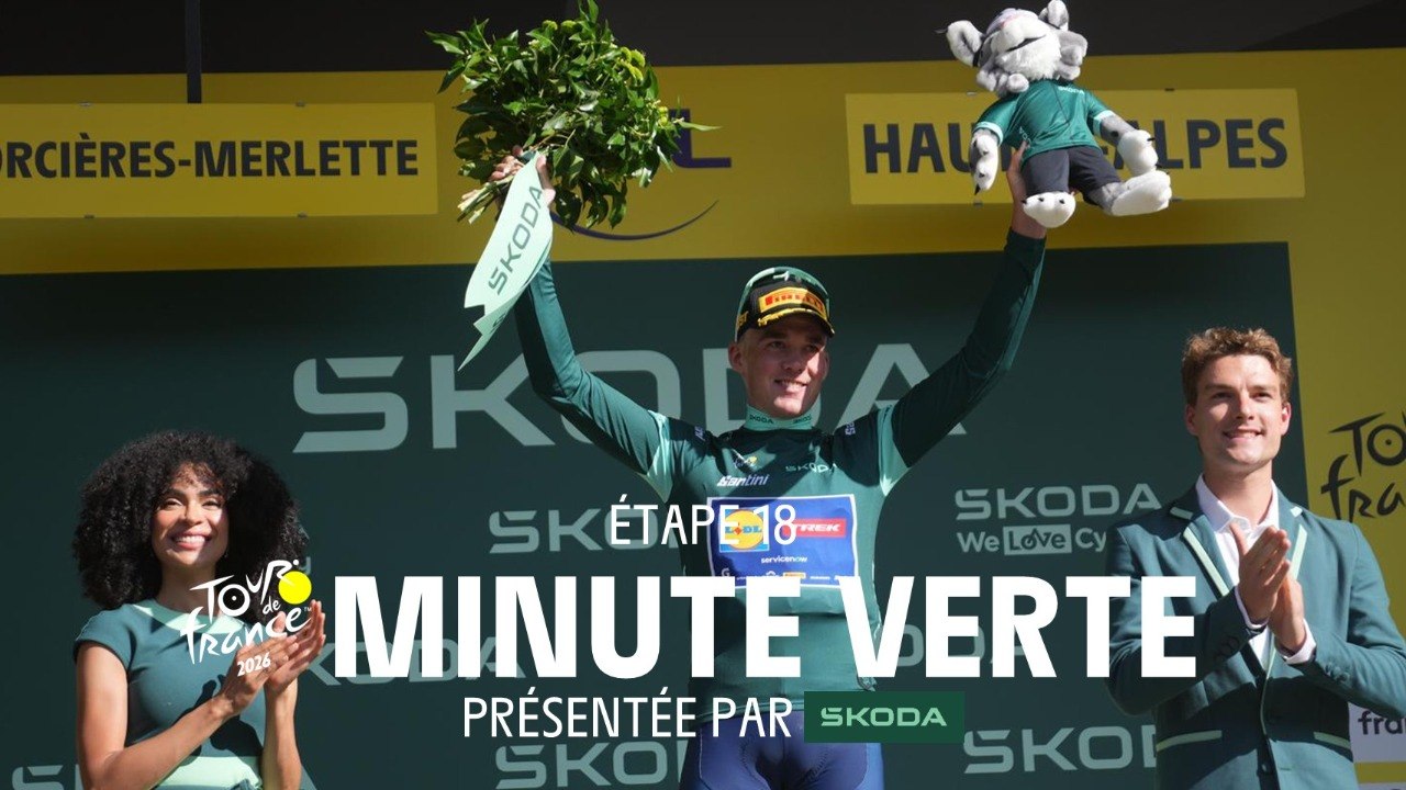 Tour de France 2026 - Stage 18 Škoda Green Jersey Minute