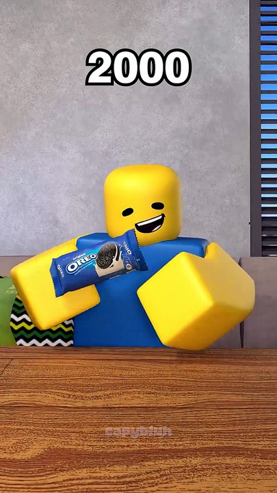 Oreo 2000 vs 2026 vs 2050 #Roblox