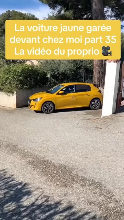La voiture jaune 🚕 part 35 #smilyjayce #potdemoutarde #voiture #jaune