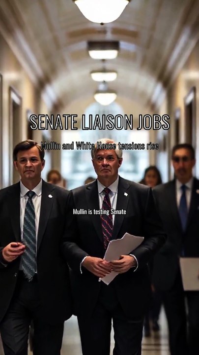 Markwayne Mullin Is Making Senate Liaison Jobs Optional