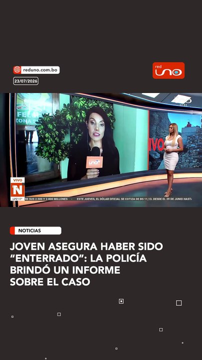 Joven asegura haber sido “ent3rrado”: La Policía brindó un informe sobre el caso