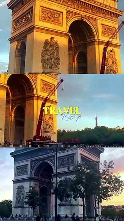 Paris Golden Hour : Arc de Triomphe Walk