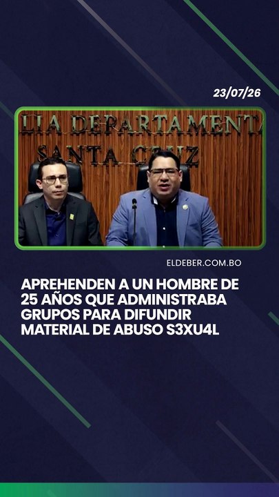 Aprehenden a un hombre de 25 años que administraba grupos para difundir material de abuso s3xu4l