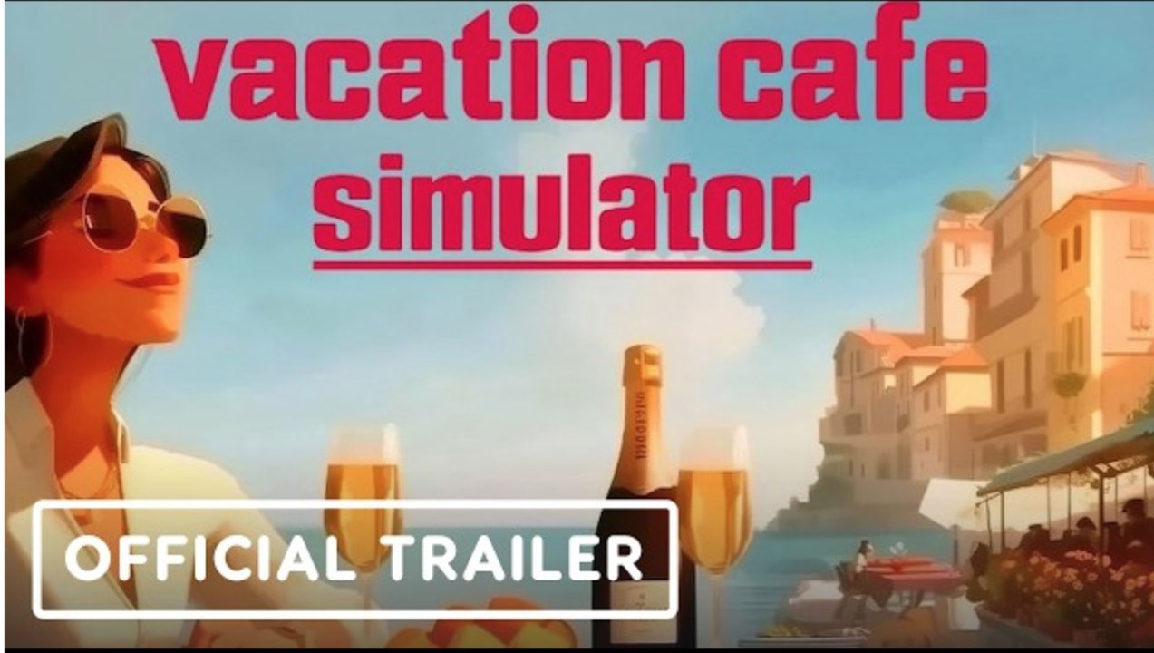 Vacation Cafe Simulator | Release Date Trailer