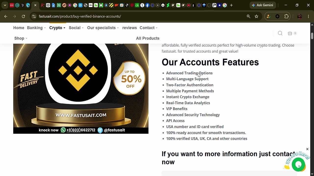 Buy Verified Binance Accounts - 100% KYC Verified And Safe - Google Chrome 2026-07-23 13-43-59