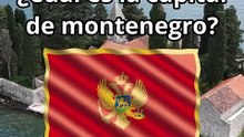 ¿Cuál es la capital de Montenegro? #curiosidades