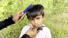 ASMR First Head Shave  With Barber Old [ASMR SHAMS]