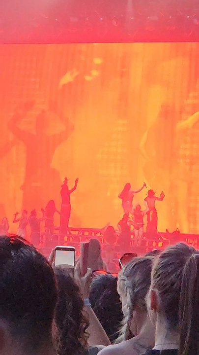 Fin du concert d'Aya Nakamura aux Eurockéennes 🔥