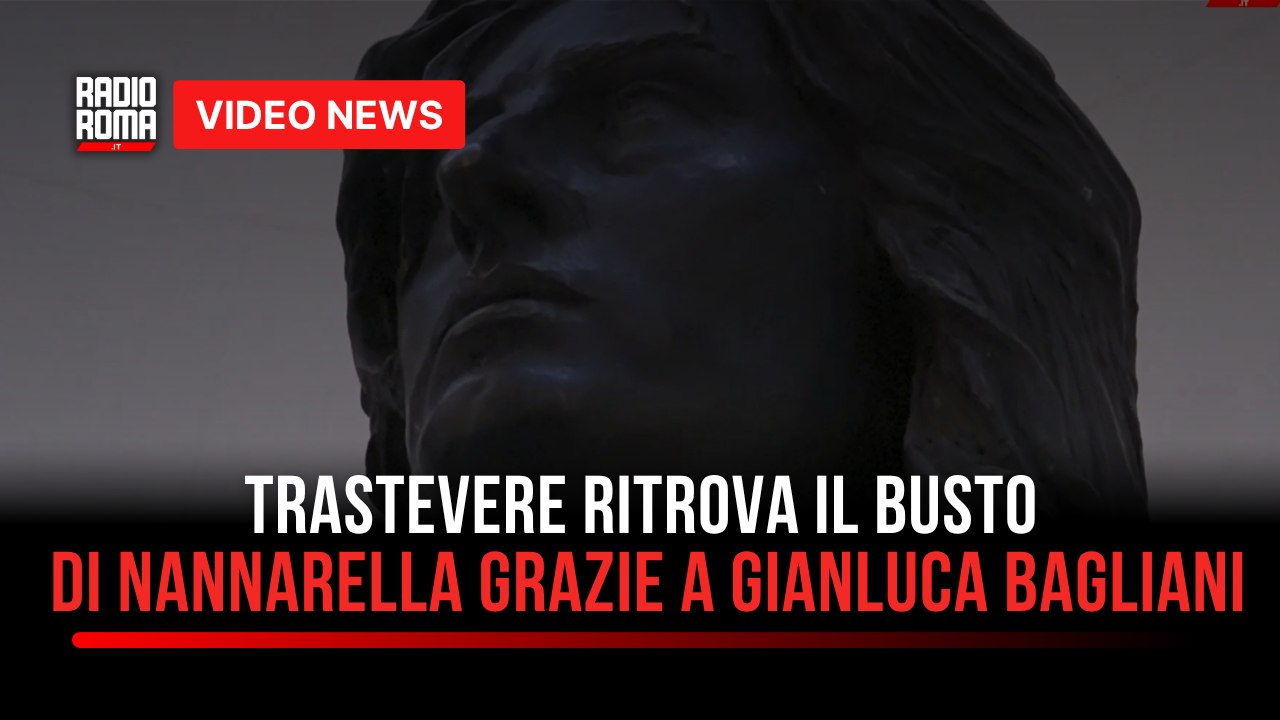 Trastevere ritrova il busto di Nannarella grazie a Gianluca Bagliani