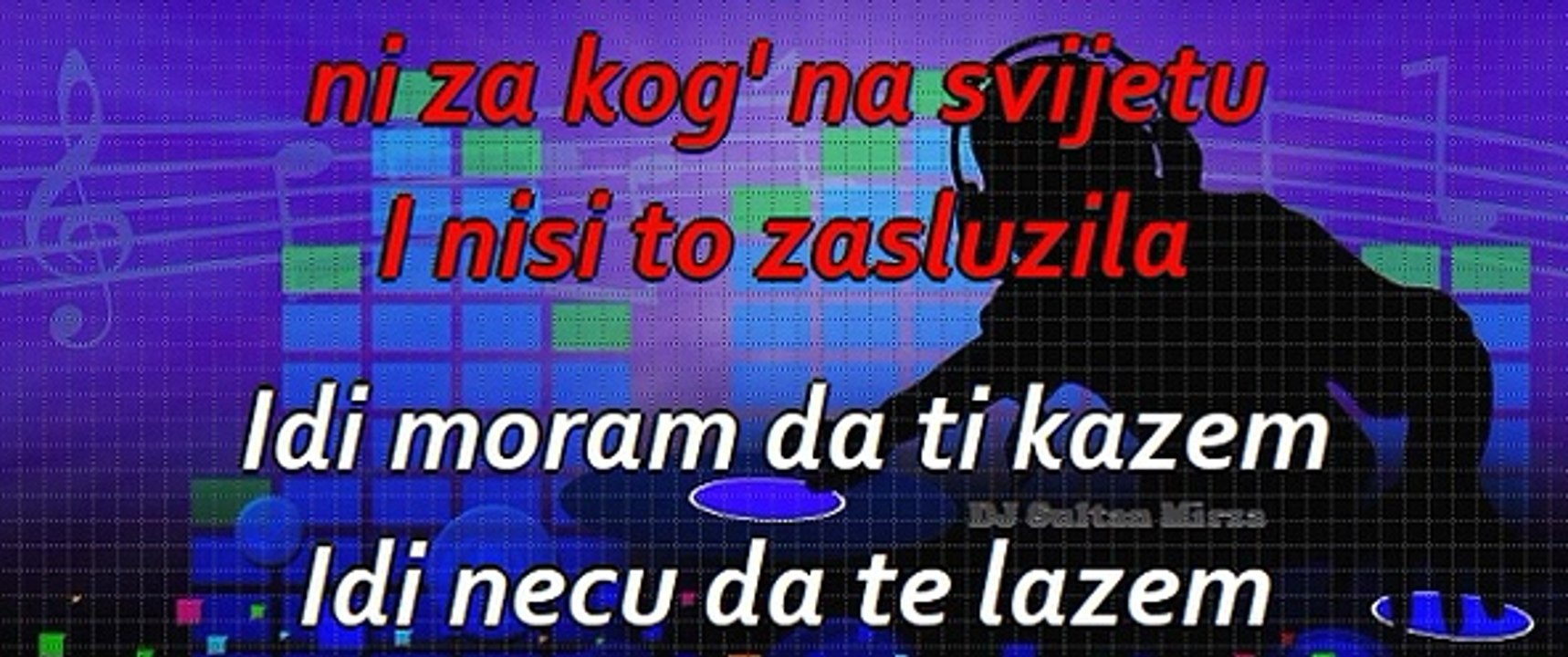 Idi, moram da ti kažem - Halid Muslimović (uživo karaoke)