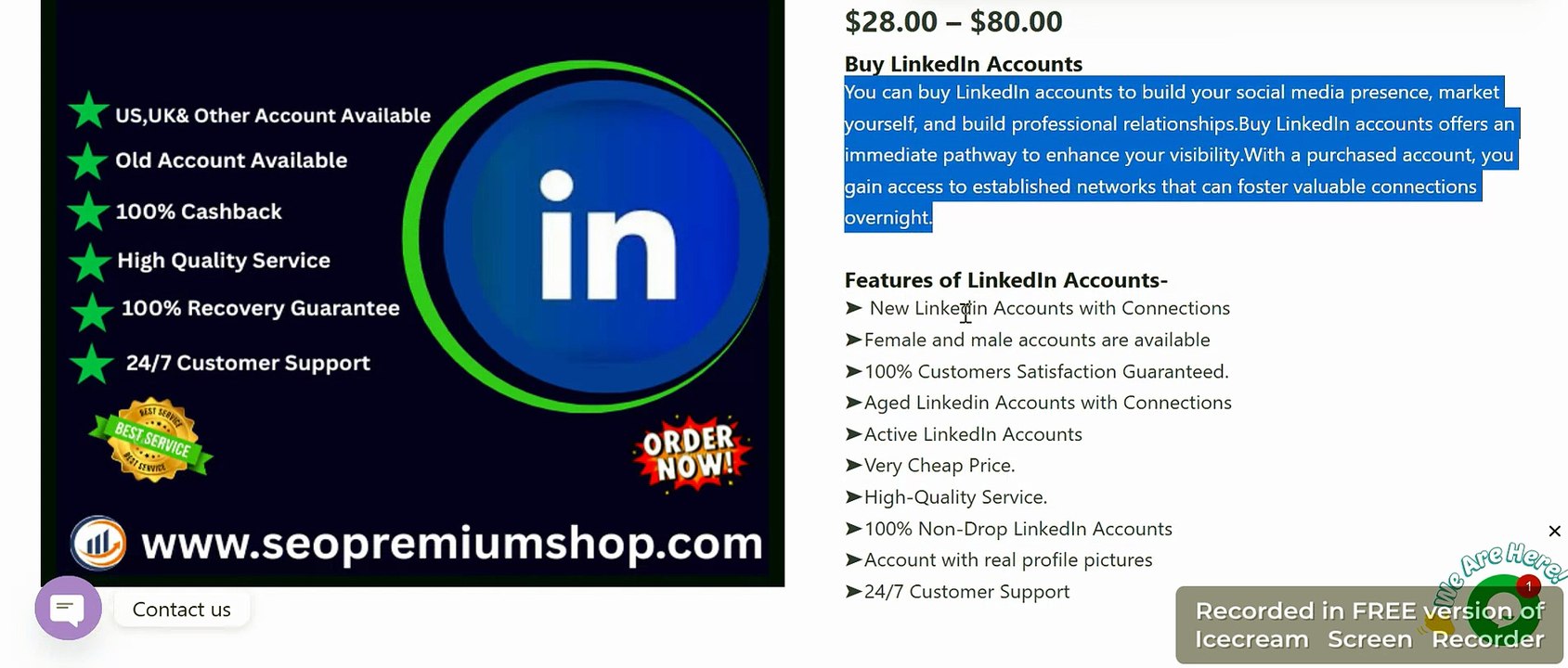 Why to Buy LinkedIn Accounts for Outreach