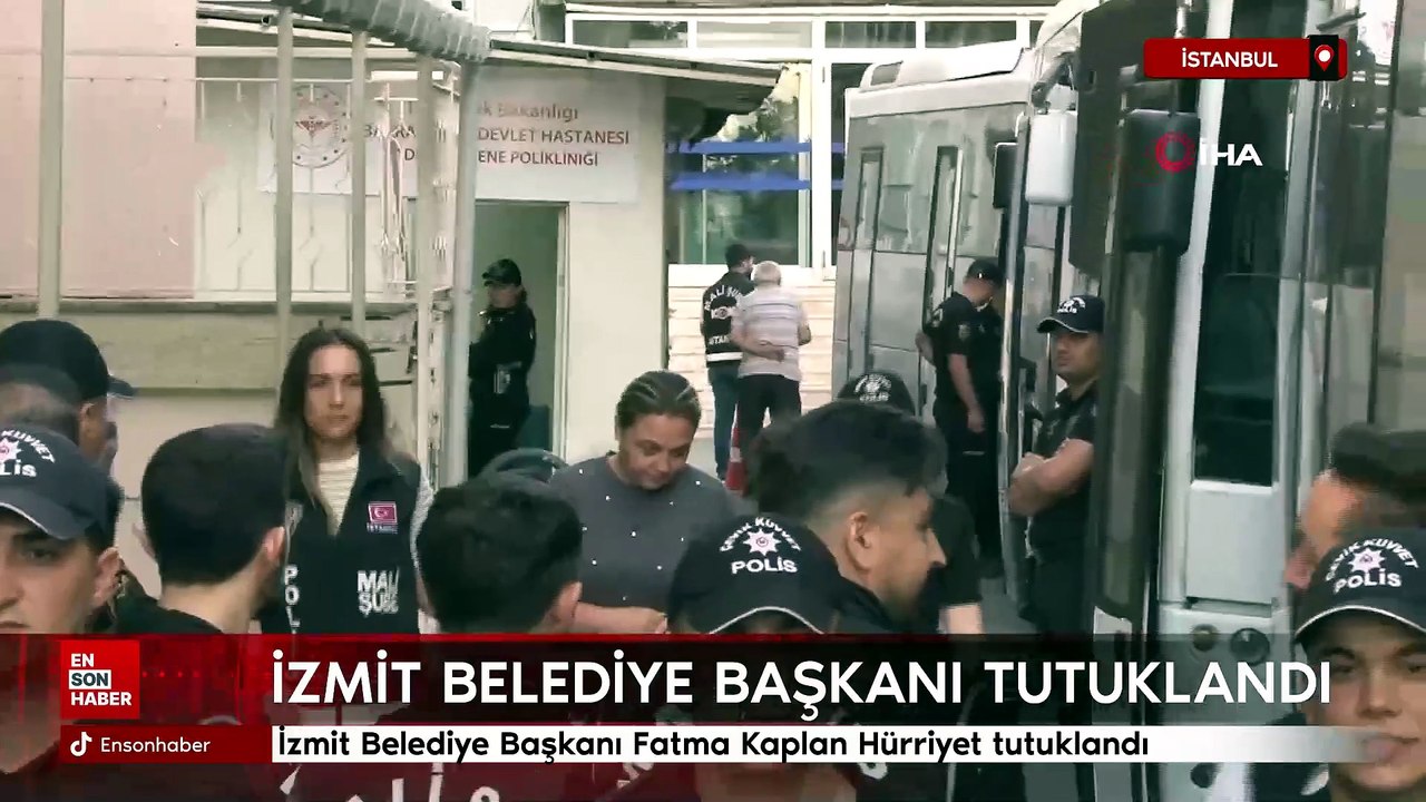 İzmit Belediye Başkanı Fatma Kaplan Hürriyet tutuklandı