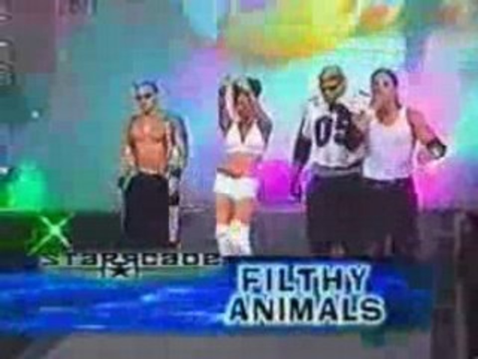 Filthy Animals vs Jeff Jarrett, Harris Brothers 17/12/00 pt1