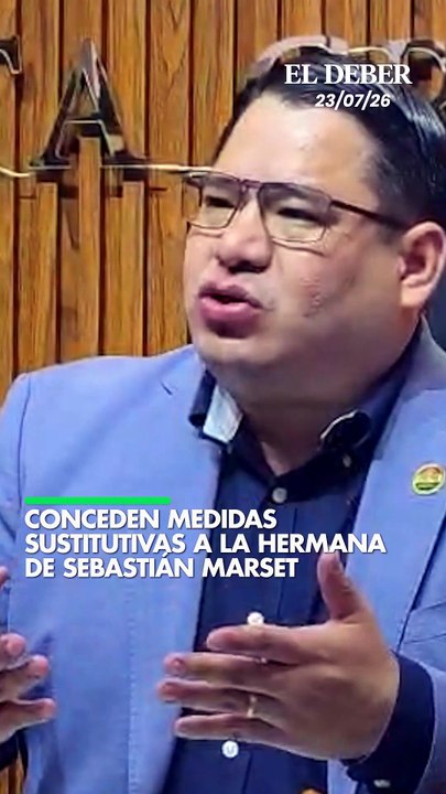 CONCEDEN MEDIDAS SUSTITUTIVAS A LA HERMANA DE SEBASTIÁN MARSET