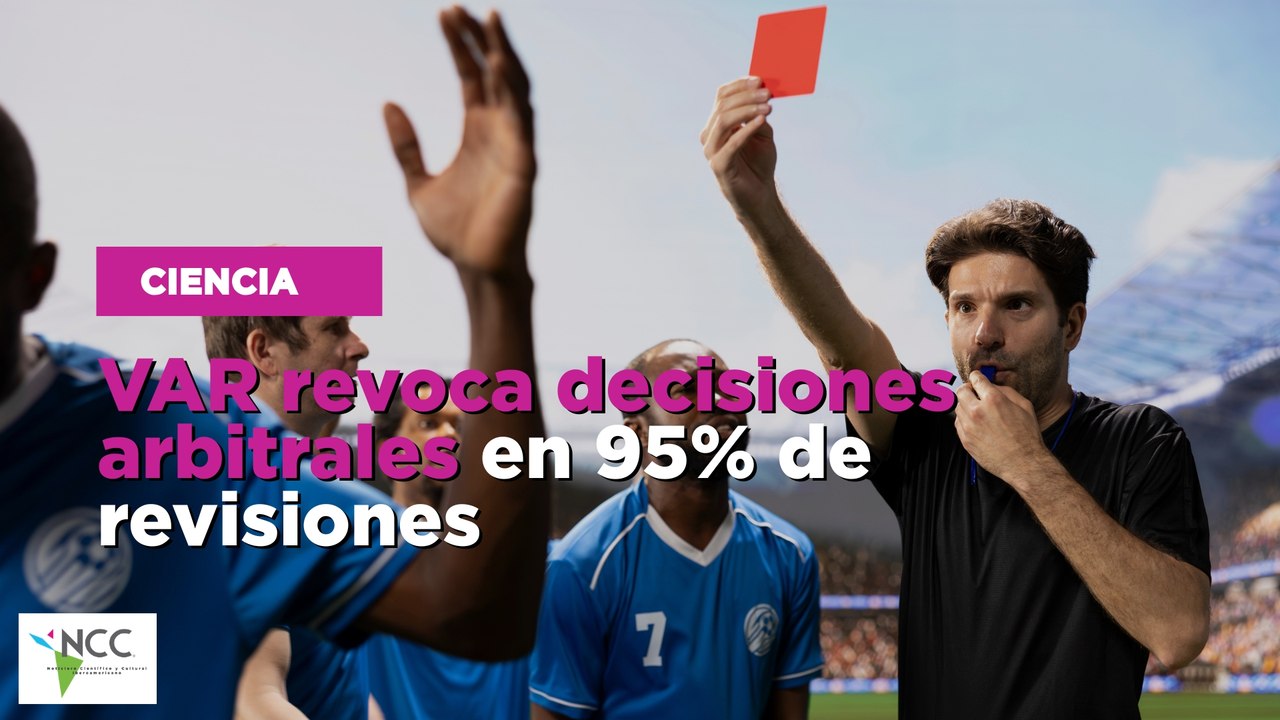 VAR revoca decisiones arbitrales en 95% de revisiones
