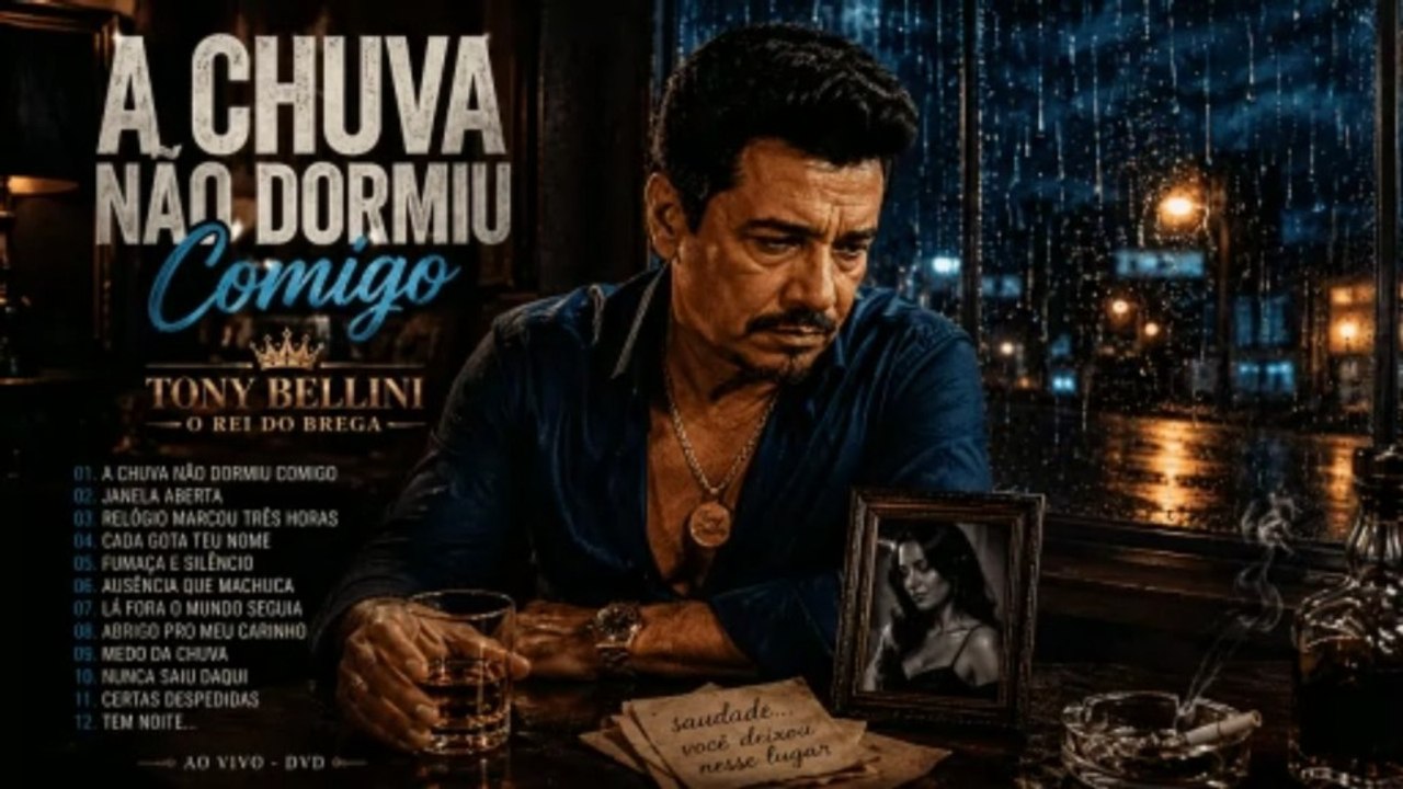 A Chuva Não Dormiu Comigo – Tony Bellini | Official Music Video