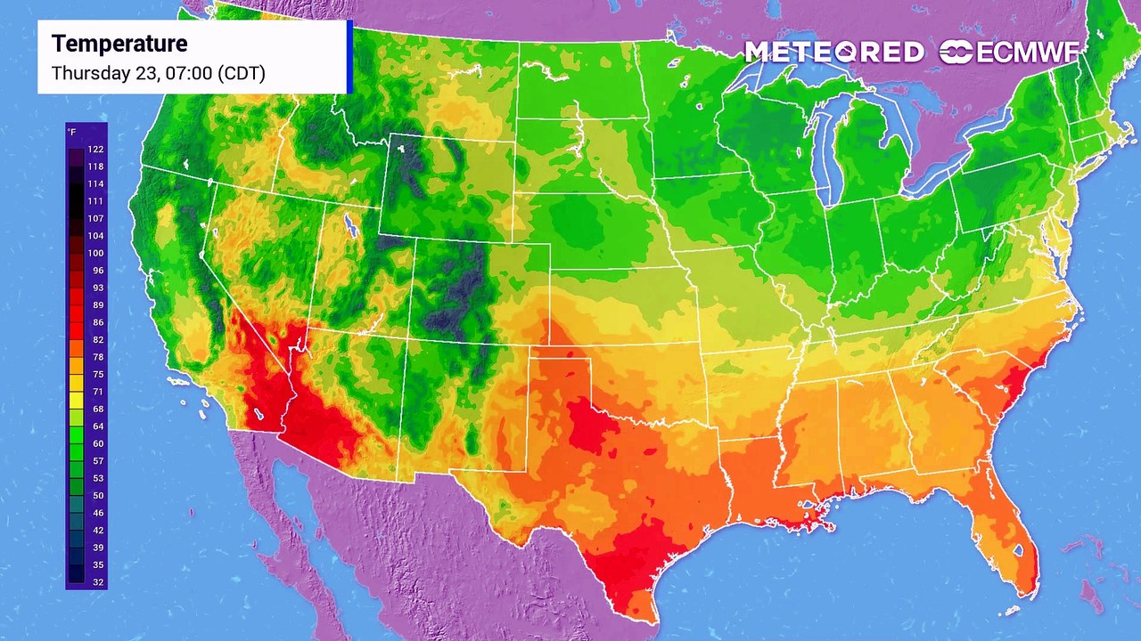 Heat dome impacts Central US