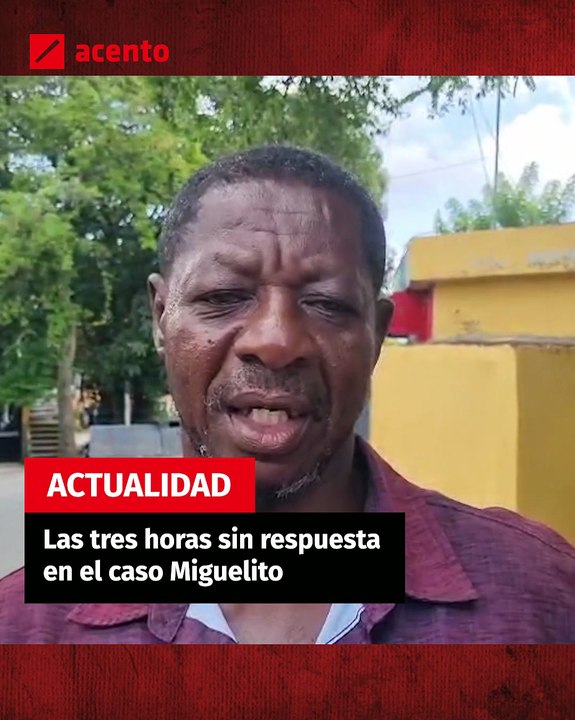 Las tres horas sin respuesta en el caso Miguelito