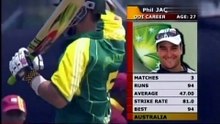 2006 DLF CUP | Australia vs West Indies, 1st Match at Kuala Lumpur, Sep 12 2006