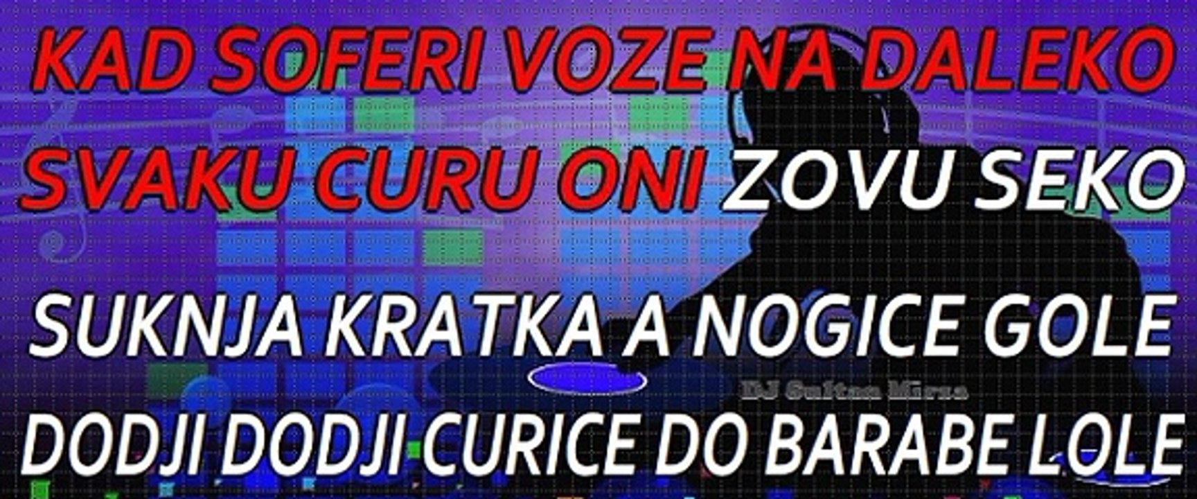 Šoferska - Zoran Kulina (uživo karaoke)