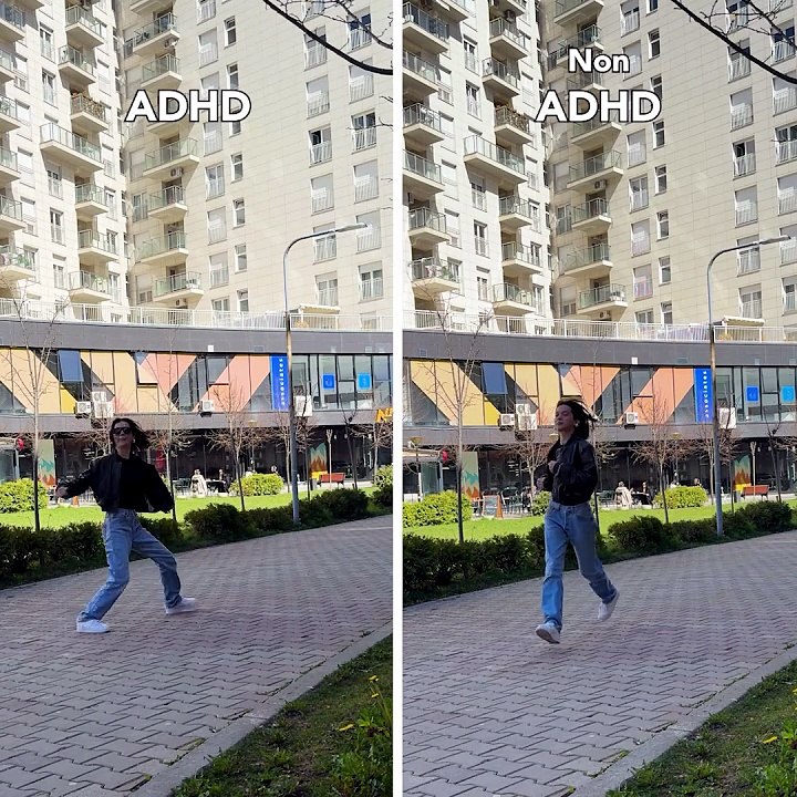 ADHD behaviors vs non ADHD behaviors! 🧠⚡