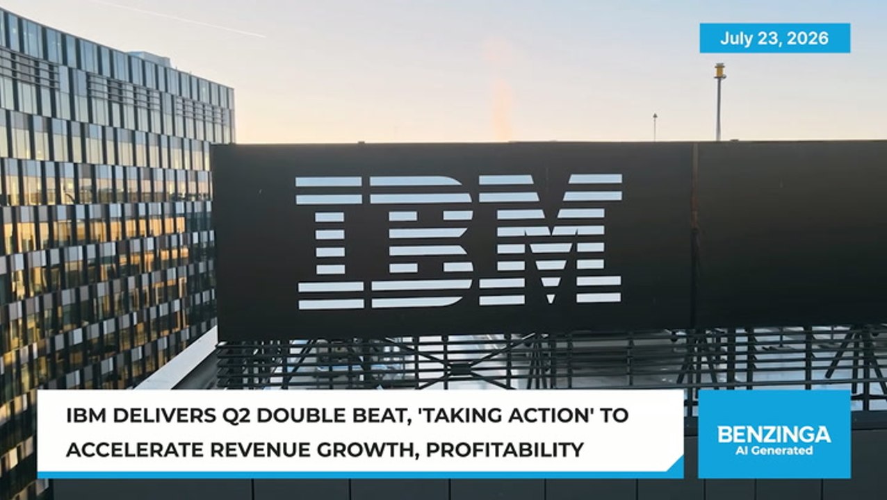 Take13IBM Shares Rise On Q2 BeatIBM Shares Rise On Q2 Beat