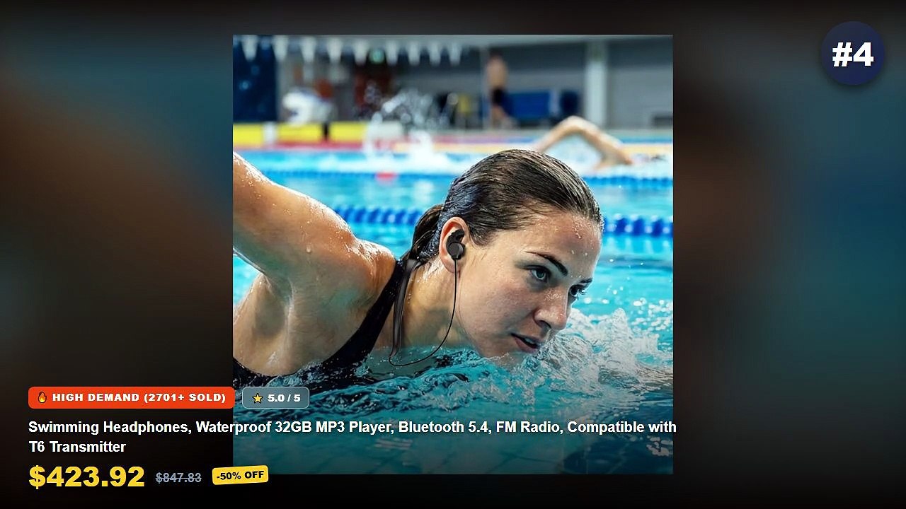 Don't Buy Fm Transmitter For Outdoor Before Watching This! - Swimming Headphones, Waterproof 32GB MP3 Player, Bluetooth ...