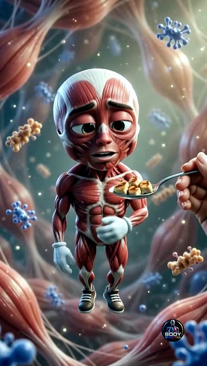 💪🍗 What happens when a tired Muscle finally gets the right fuel