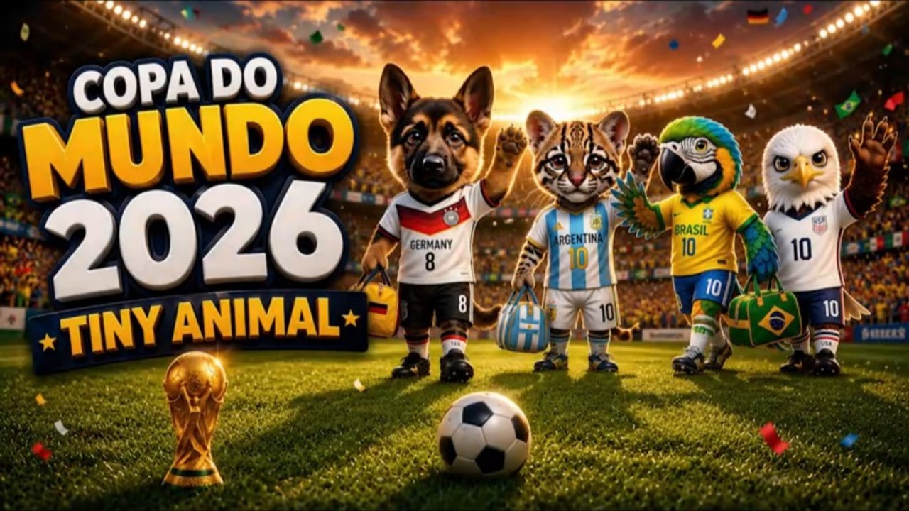 Copa do mundo 2026 - Tiny Animal