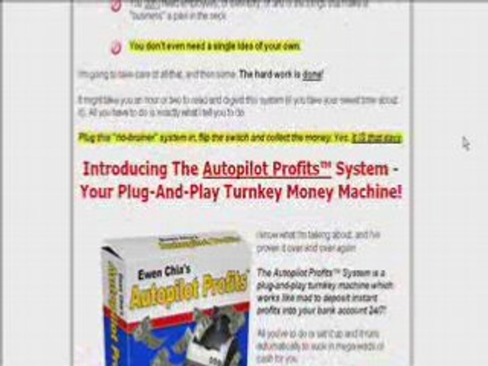 Ewen Chia Autopilot Profits