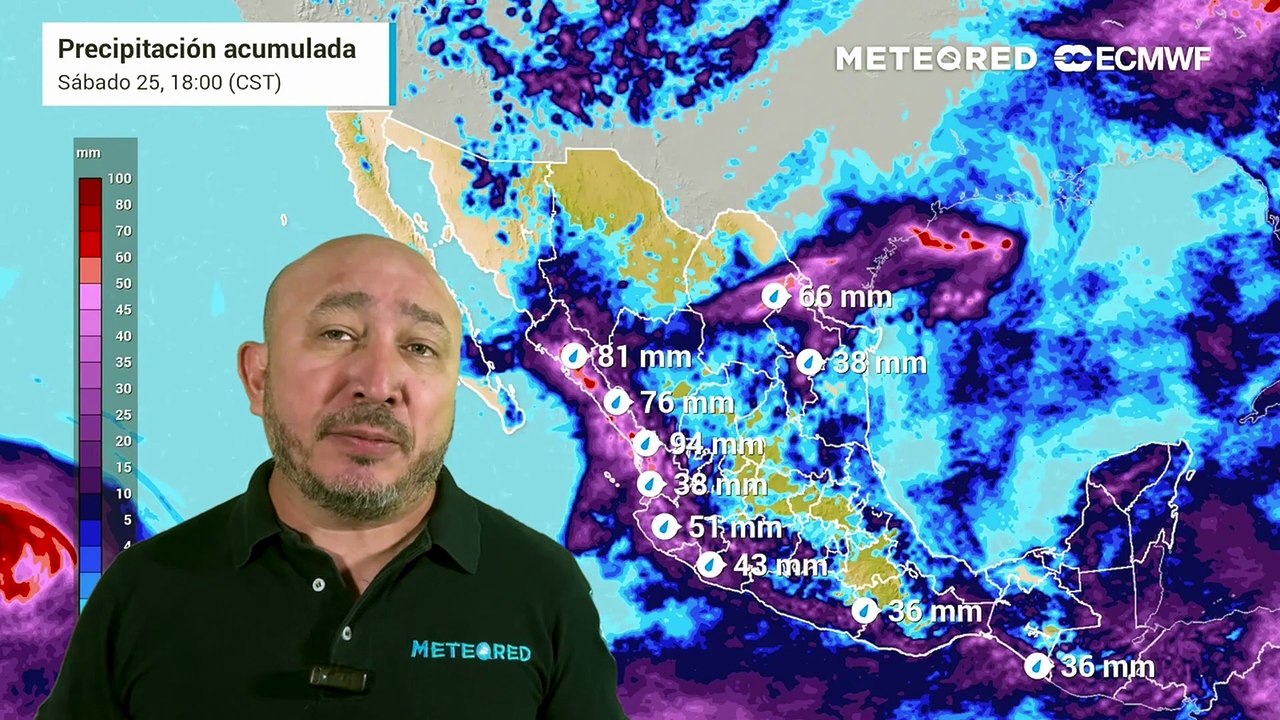 Monzón Mexicano y ondas tropicales dejarán fuertes lluvias