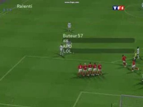 Pes6 coup franc surpuissant de ballack