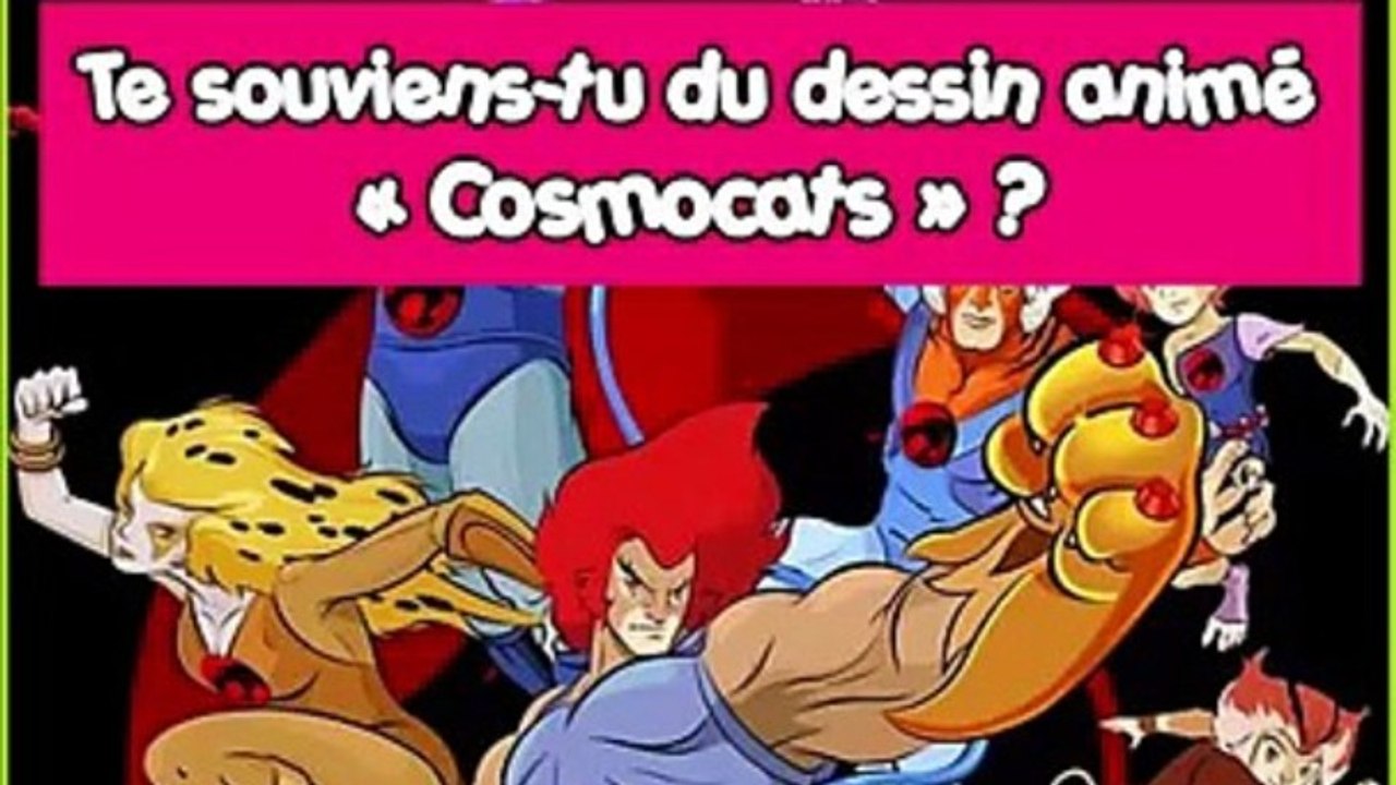📺TE SOUVIENS-TU DU DESSIN ANIME "COSMOCATS" ??🎬ABONNES-TOI & METS UN COM' STP MERCI📺🙏😉😎💖