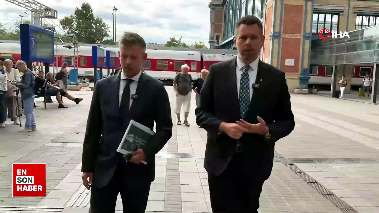 Macaristan Başbakanı Magyar'a tükürüklü saldırı