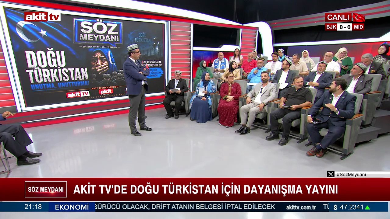 Söz Meydanı - Sabri Şahsuvar, Ahmet Çakar, Alimcan Boğda - Doğu Türkistan'ı Unutma, Unutturma! - 23.07.2026
