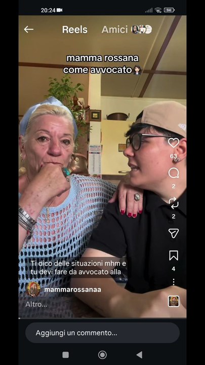 Mamma Rossana story avvocato