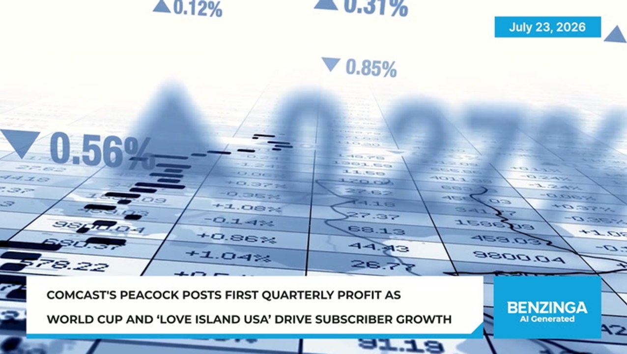 Peacock Turns a Profit