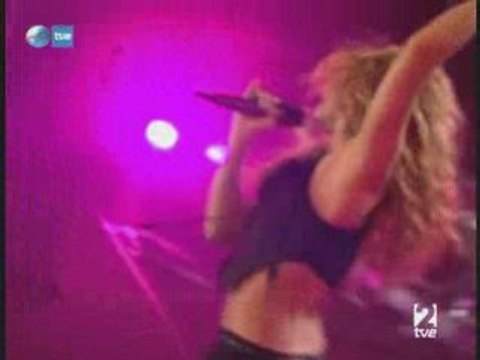 Shakira Si te vas rock in rio Madrid 2008